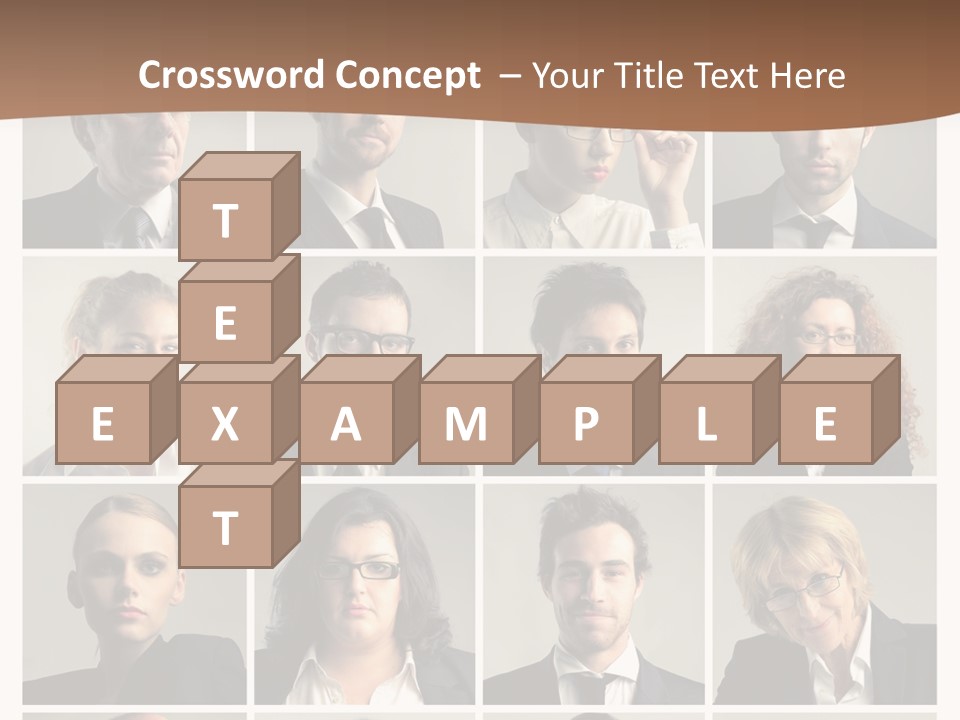 Man Team Work PowerPoint Template