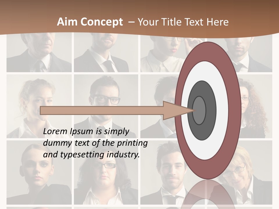 Man Team Work PowerPoint Template