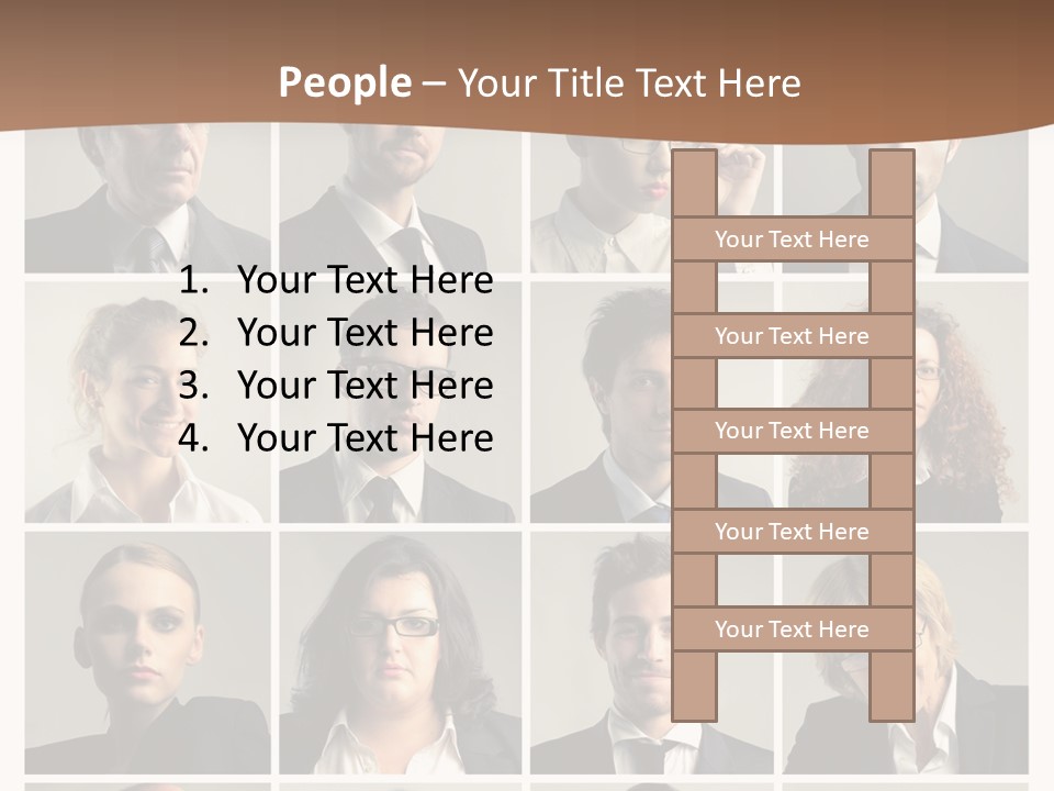 Man Team Work PowerPoint Template