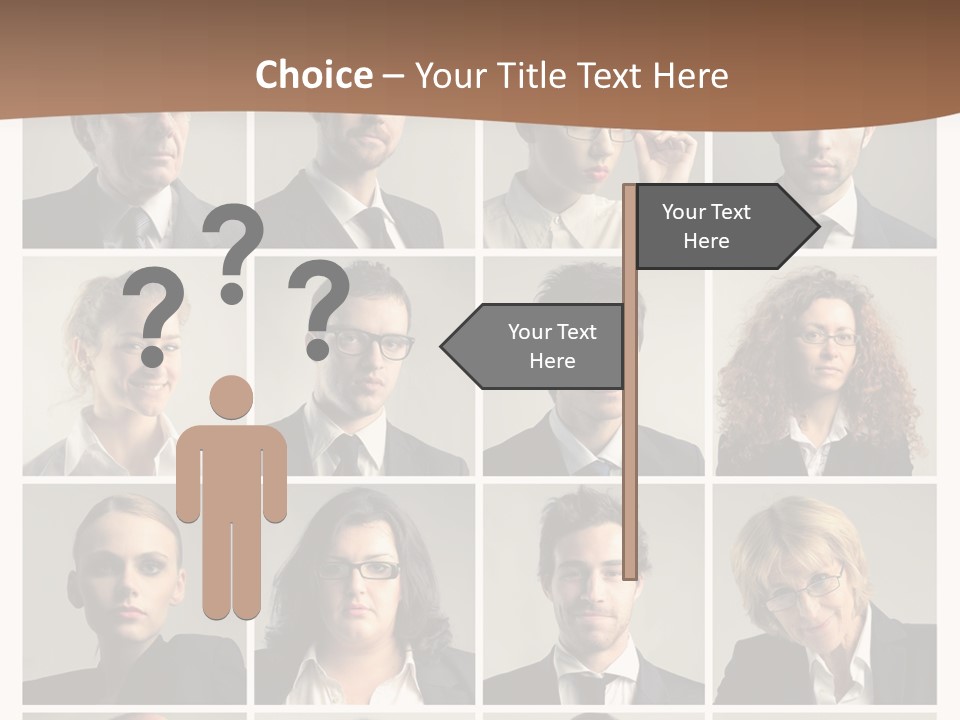 Man Team Work PowerPoint Template
