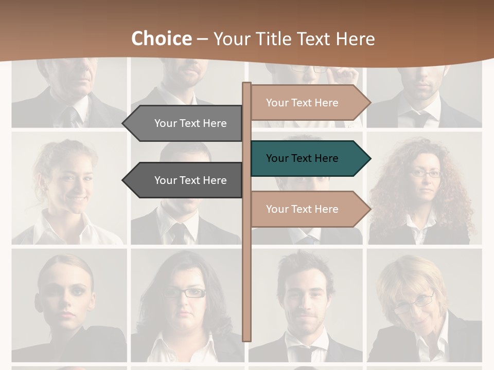 Man Team Work PowerPoint Template