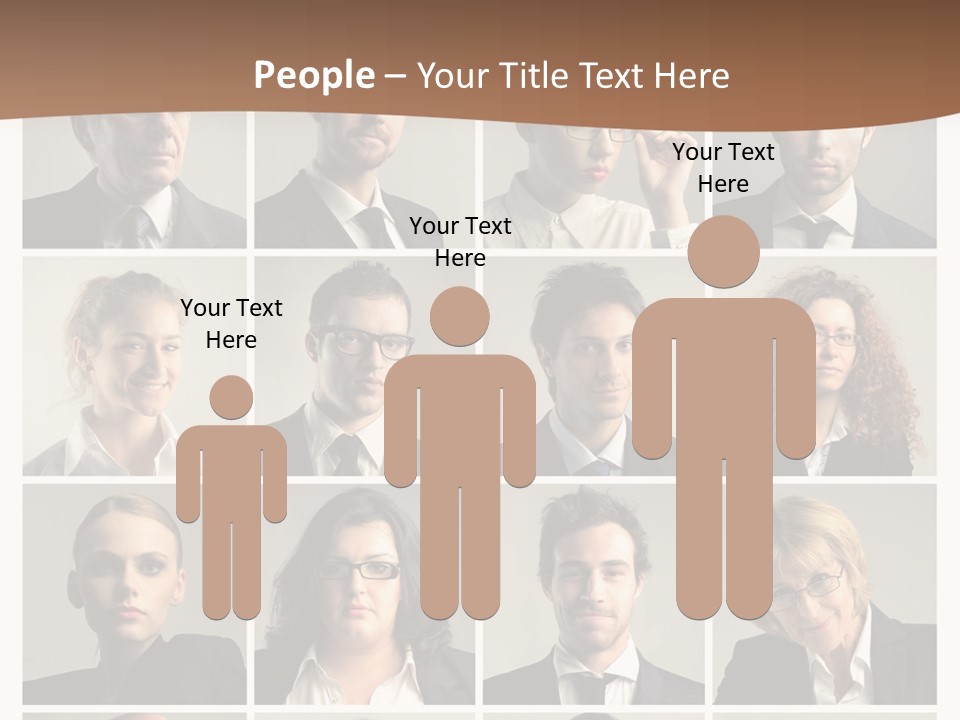 Man Team Work PowerPoint Template