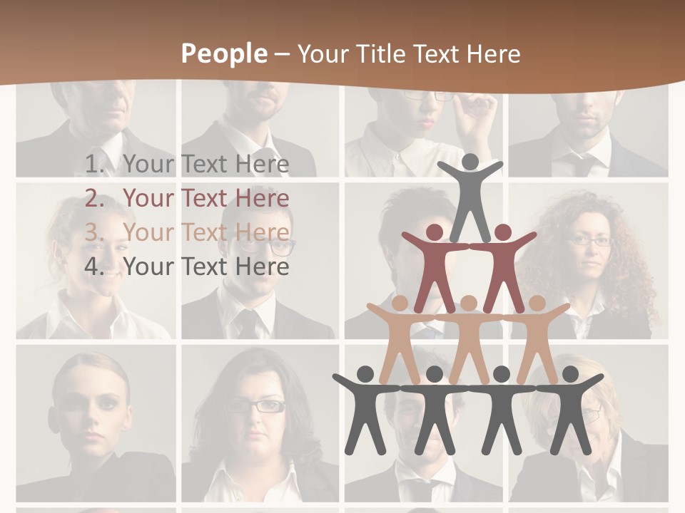 Man Team Work PowerPoint Template
