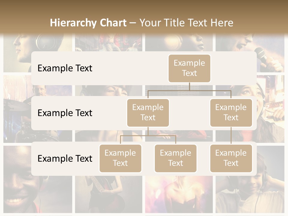 Rock Fashion Diversity PowerPoint Template