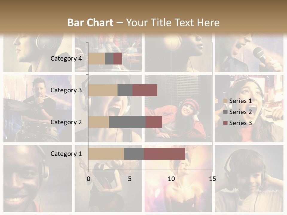 Rock Fashion Diversity PowerPoint Template