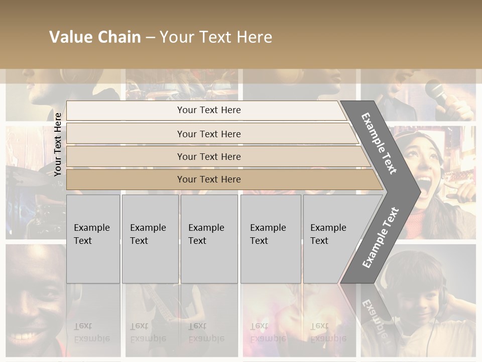 Light Color Singer PowerPoint Template