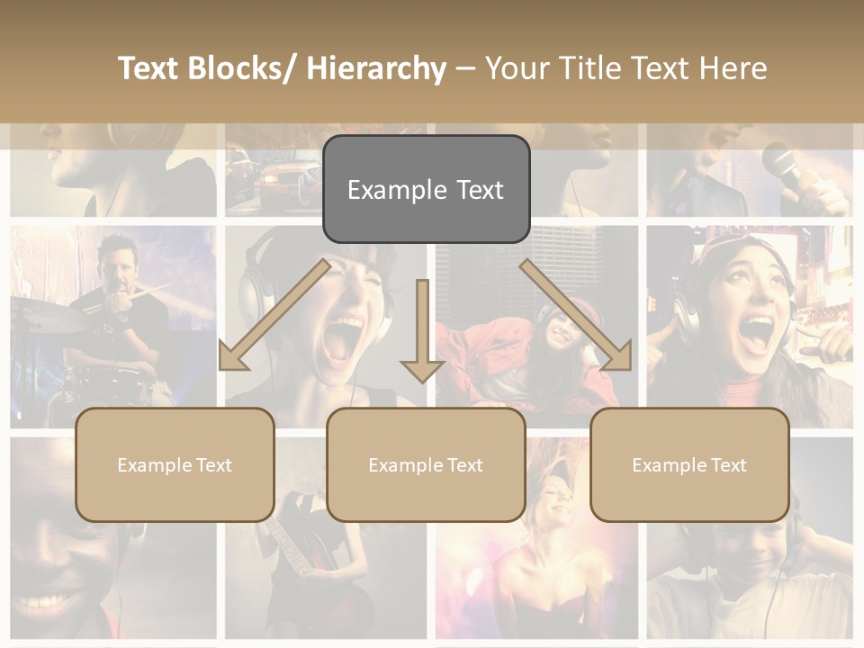 Light Color Singer PowerPoint Template