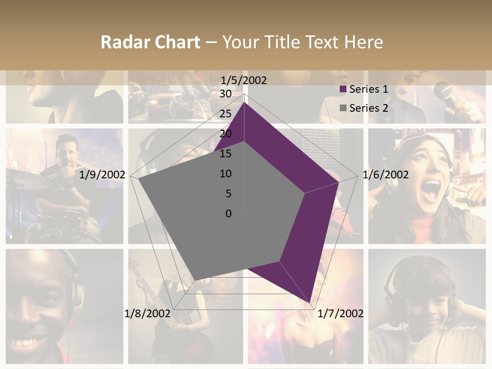 Light Color Singer PowerPoint Template