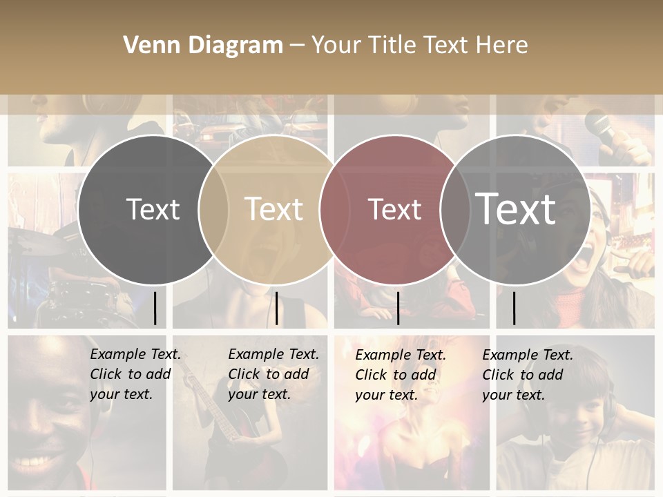 Light Color Singer PowerPoint Template
