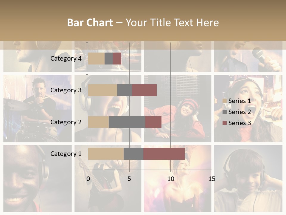 Light Color Singer PowerPoint Template