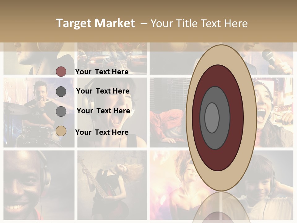 Light Color Singer PowerPoint Template