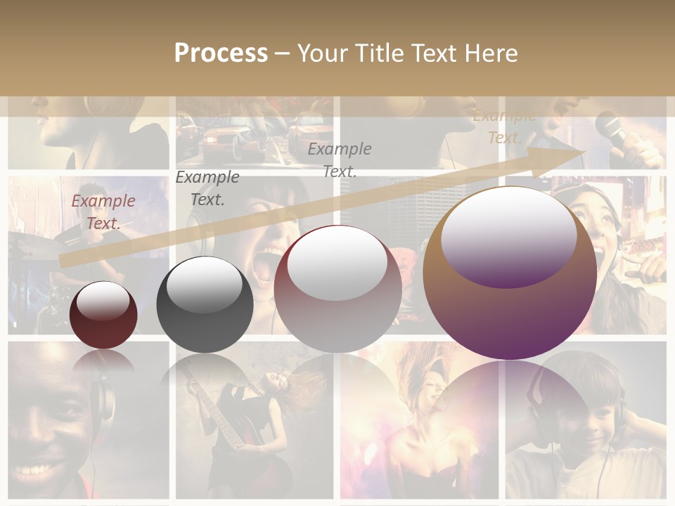 Light Color Singer PowerPoint Template