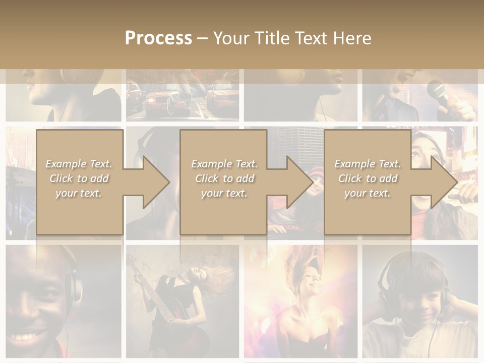 Light Color Singer PowerPoint Template