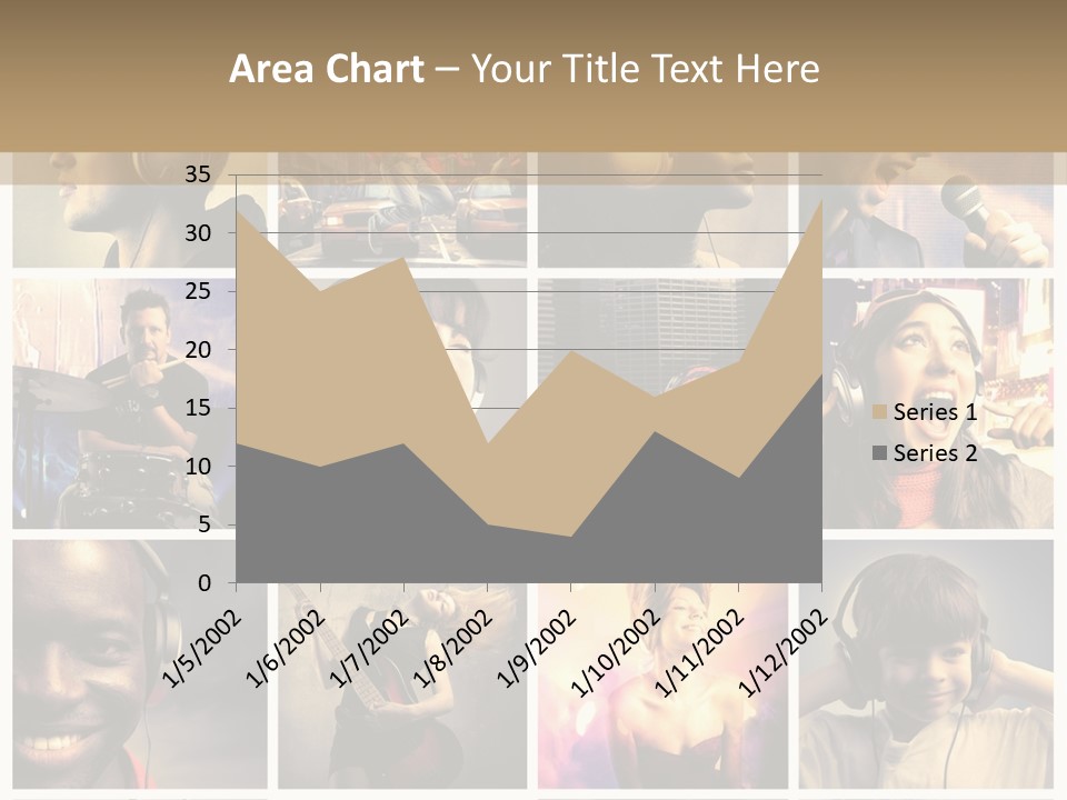 Light Color Singer PowerPoint Template