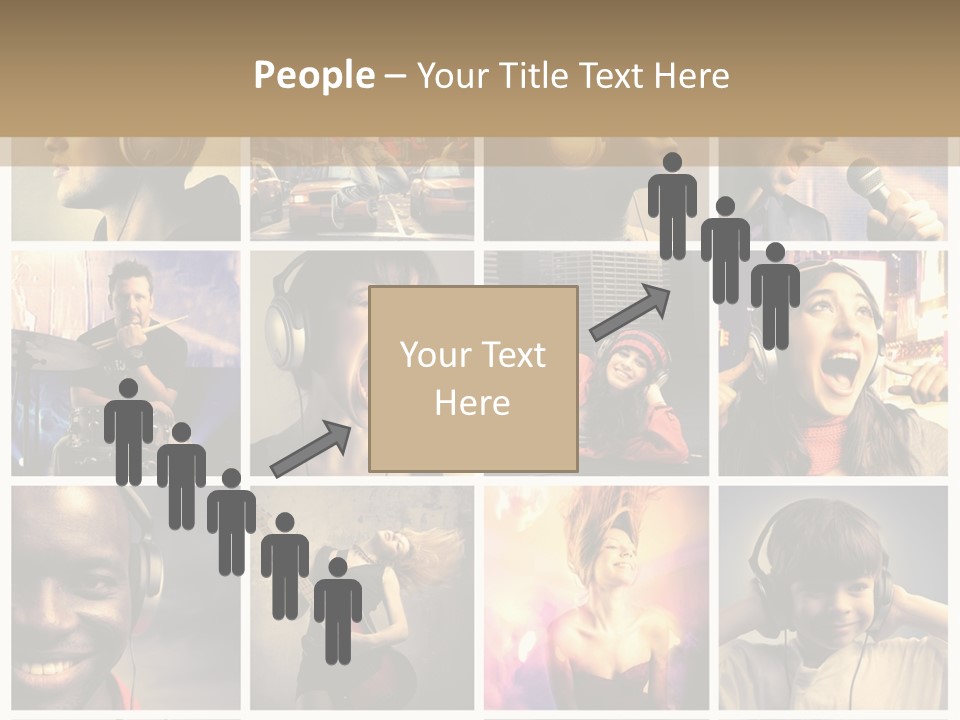 Light Color Singer PowerPoint Template
