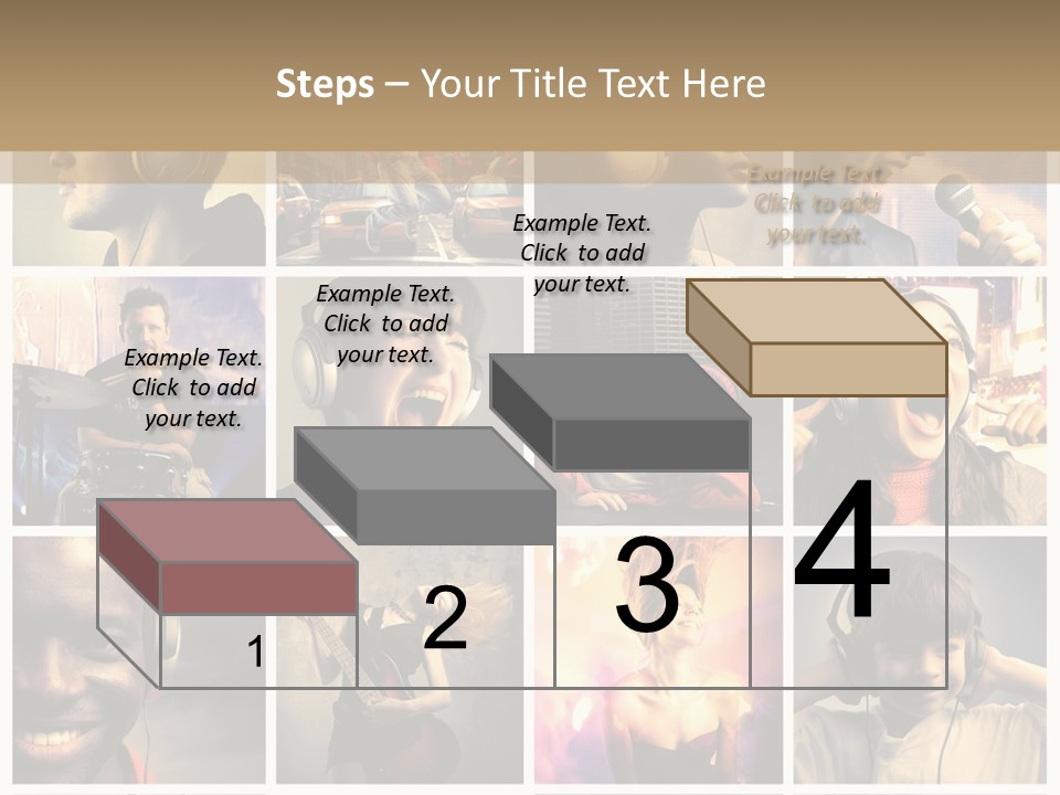Light Color Singer PowerPoint Template