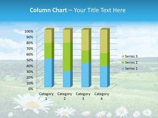 Forest Landscape Daisy PowerPoint Template