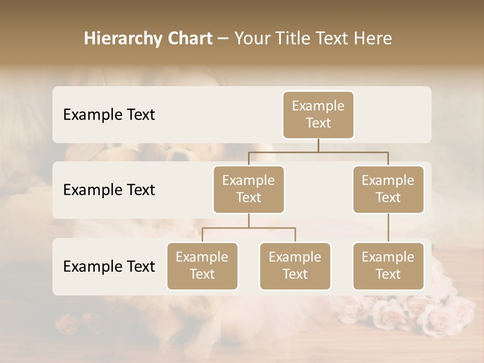 Rose Ballet Smiling PowerPoint Template