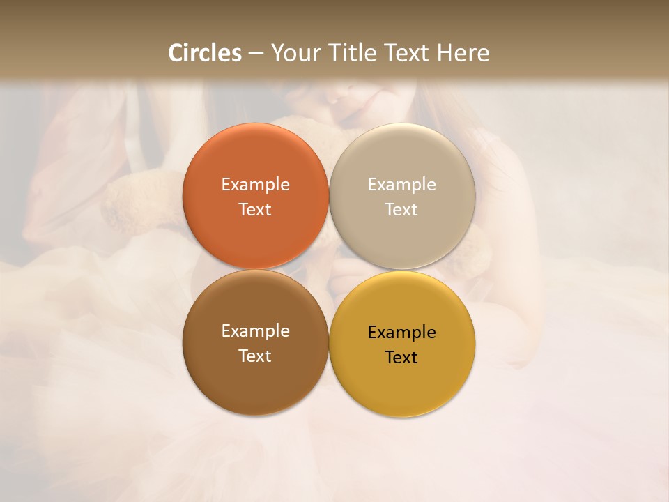 Love Princess Baby PowerPoint Template