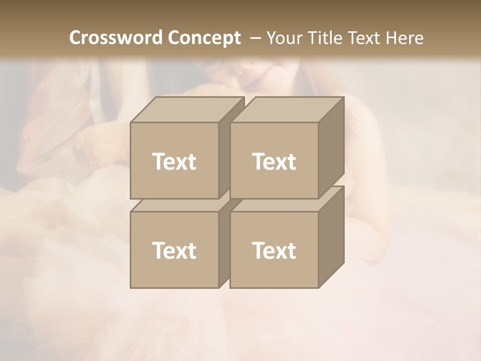 Love Princess Baby PowerPoint Template