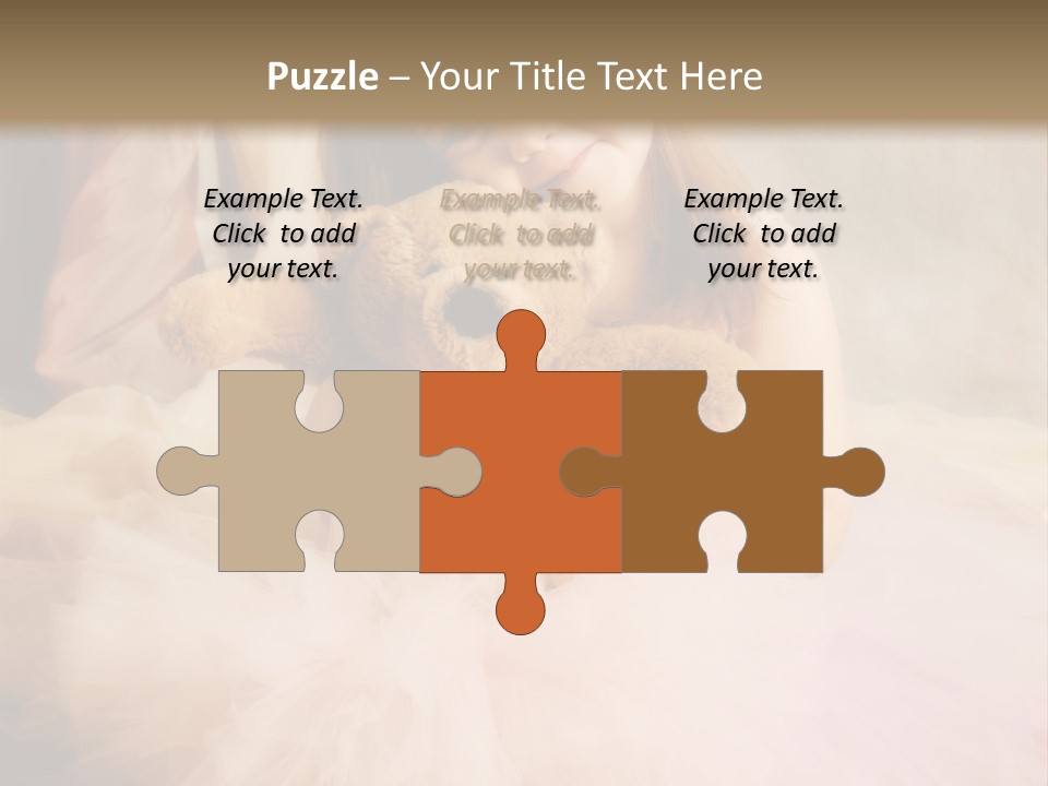 Love Princess Baby PowerPoint Template