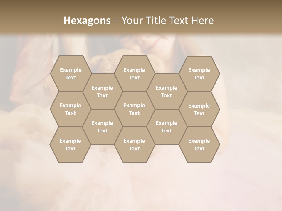 Love Princess Baby PowerPoint Template