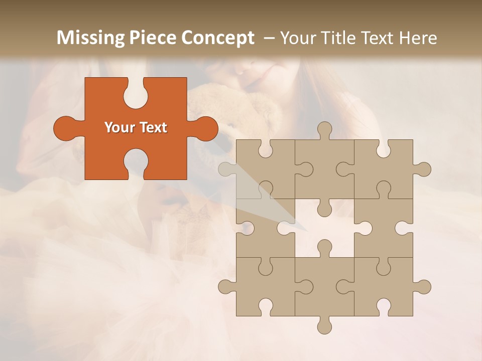 Love Princess Baby PowerPoint Template