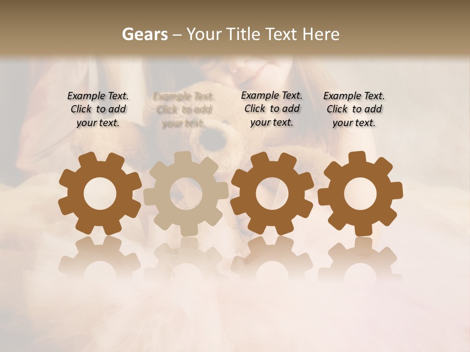 Love Princess Baby PowerPoint Template