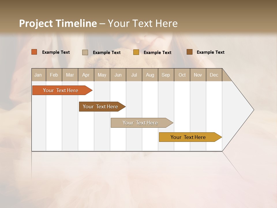 Love Princess Baby PowerPoint Template