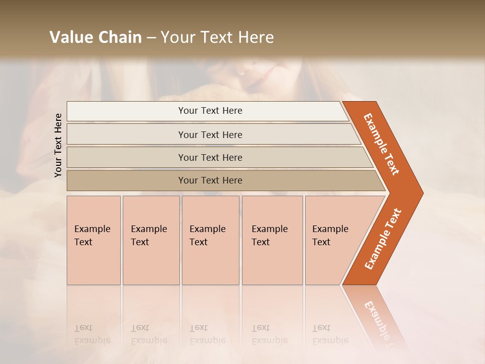 Love Princess Baby PowerPoint Template