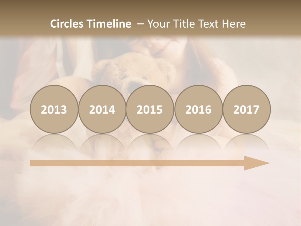 Love Princess Baby PowerPoint Template