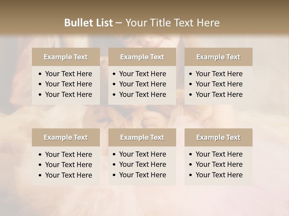 Love Princess Baby PowerPoint Template