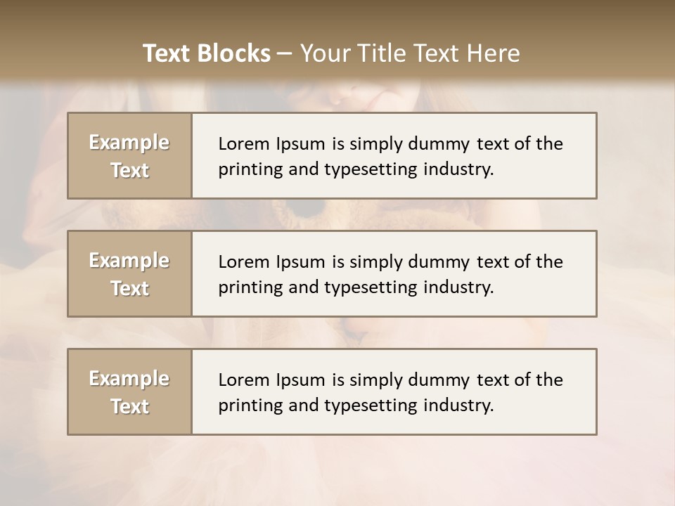 Love Princess Baby PowerPoint Template