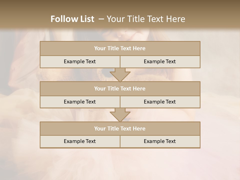 Love Princess Baby PowerPoint Template