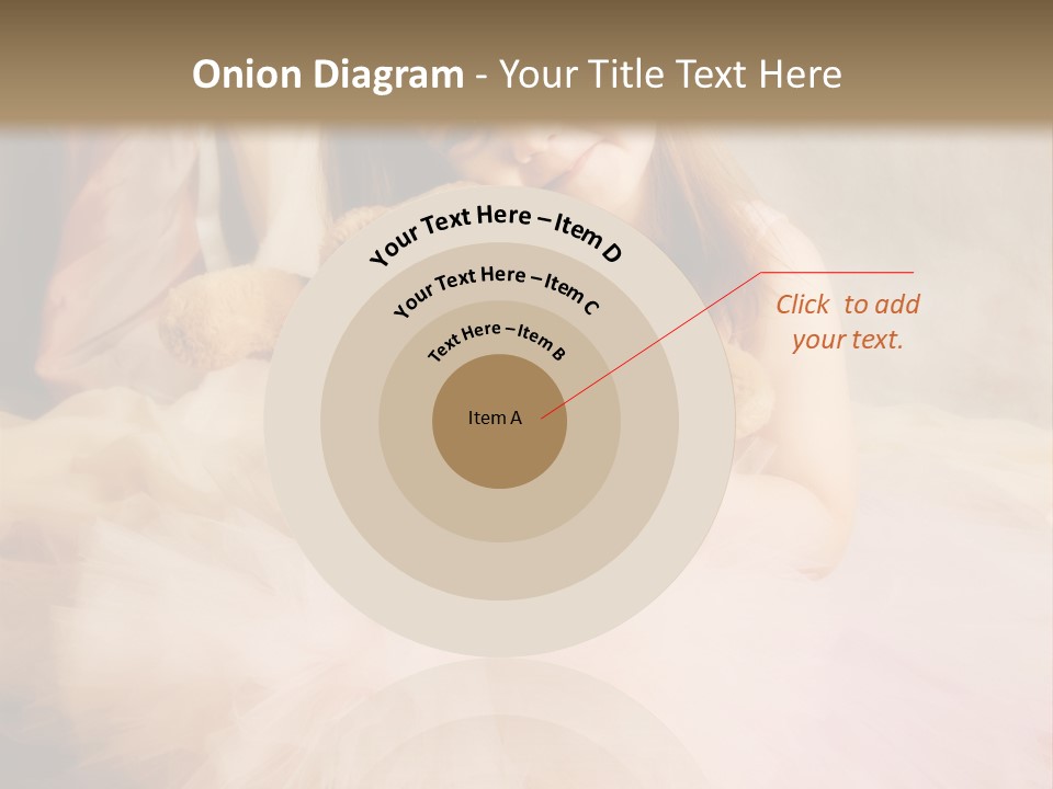 Love Princess Baby PowerPoint Template