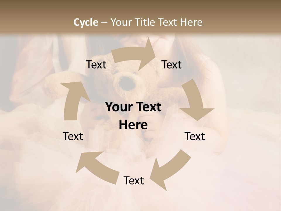 Love Princess Baby PowerPoint Template