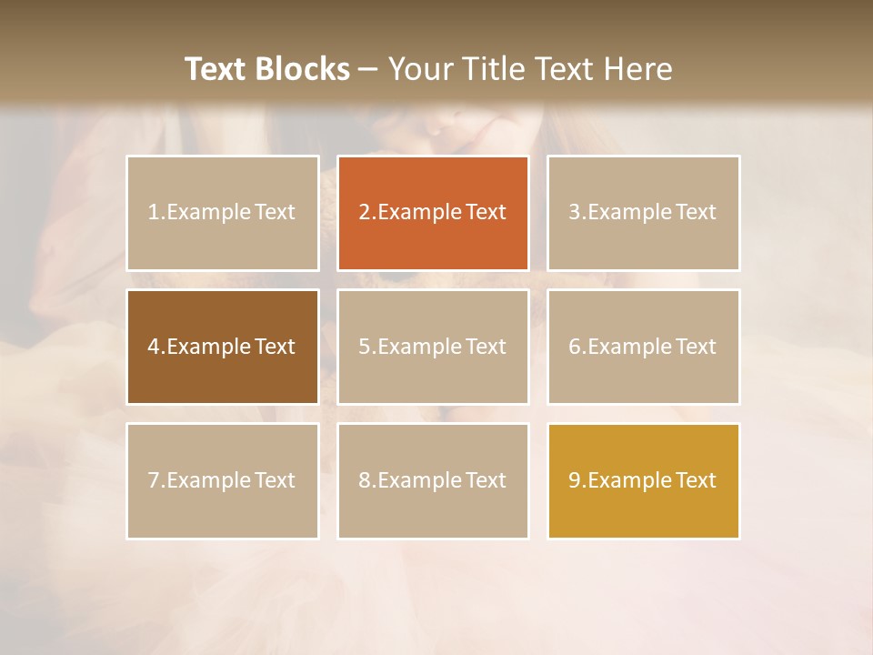 Love Princess Baby PowerPoint Template