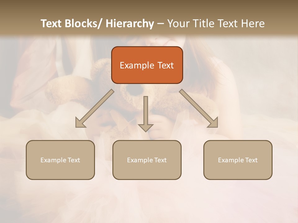 Love Princess Baby PowerPoint Template