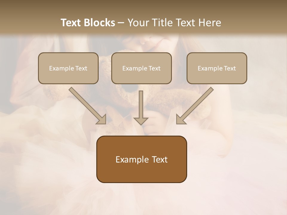 Love Princess Baby PowerPoint Template