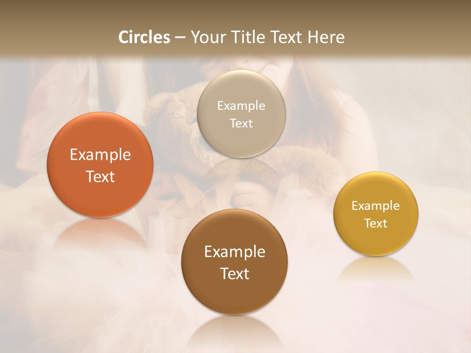 Love Princess Baby PowerPoint Template