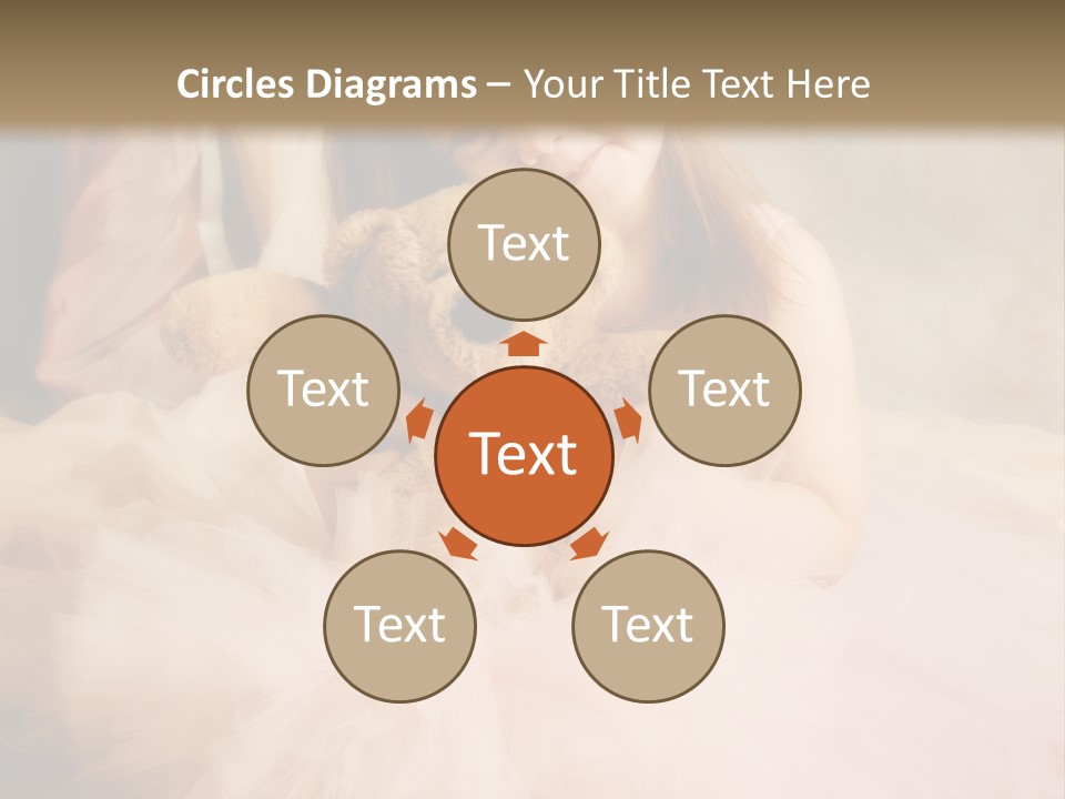 Love Princess Baby PowerPoint Template