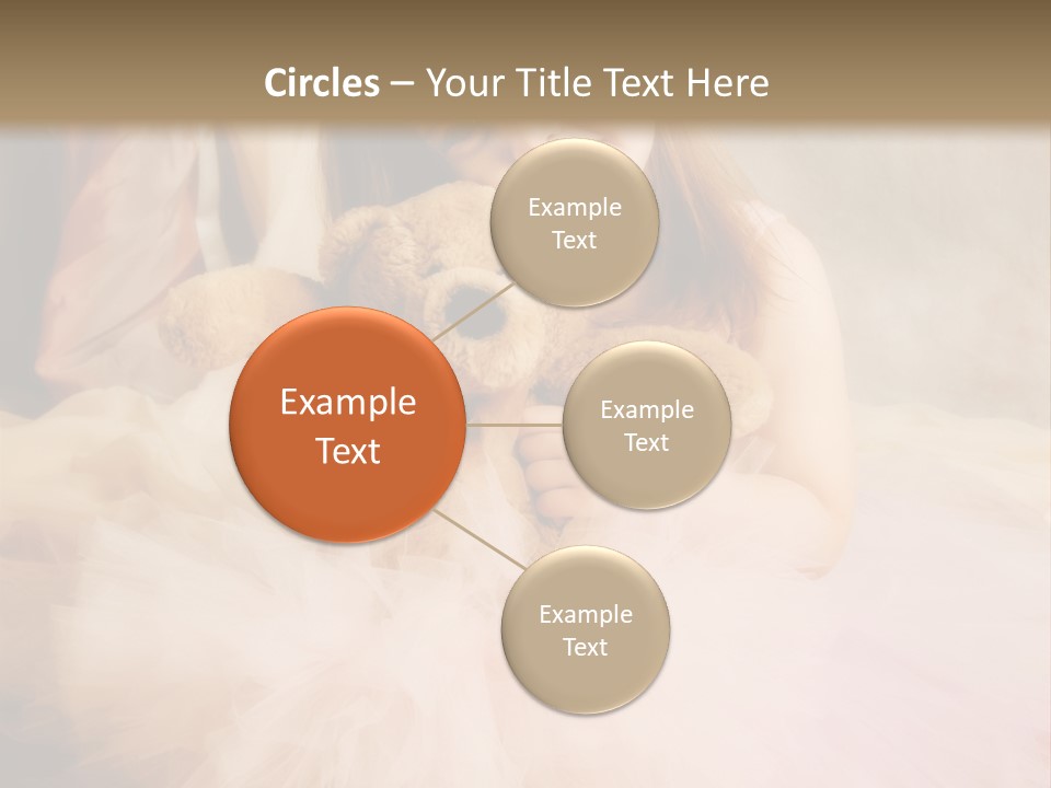 Love Princess Baby PowerPoint Template