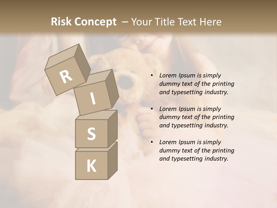 Love Princess Baby PowerPoint Template