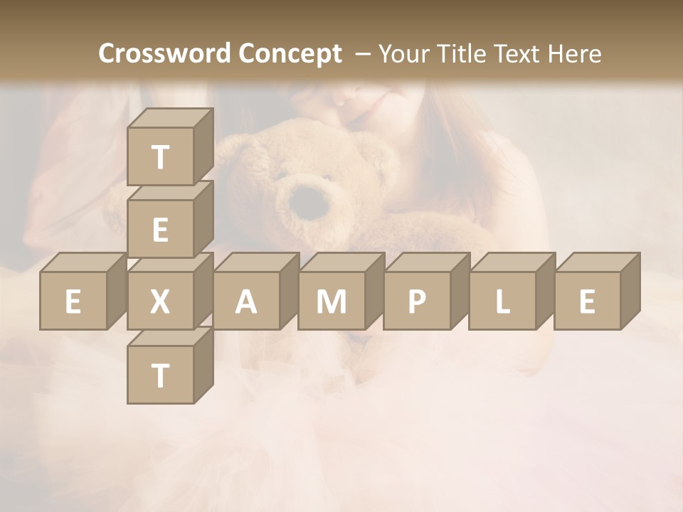 Love Princess Baby PowerPoint Template