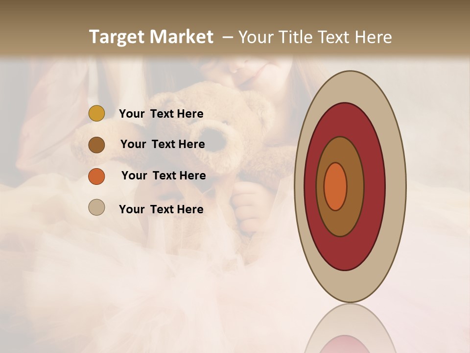 Love Princess Baby PowerPoint Template