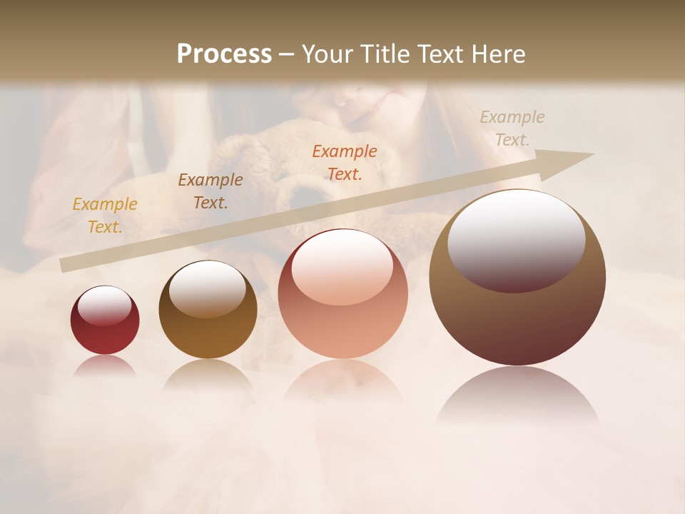 Love Princess Baby PowerPoint Template