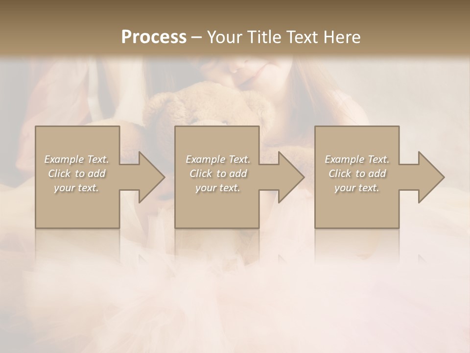 Love Princess Baby PowerPoint Template