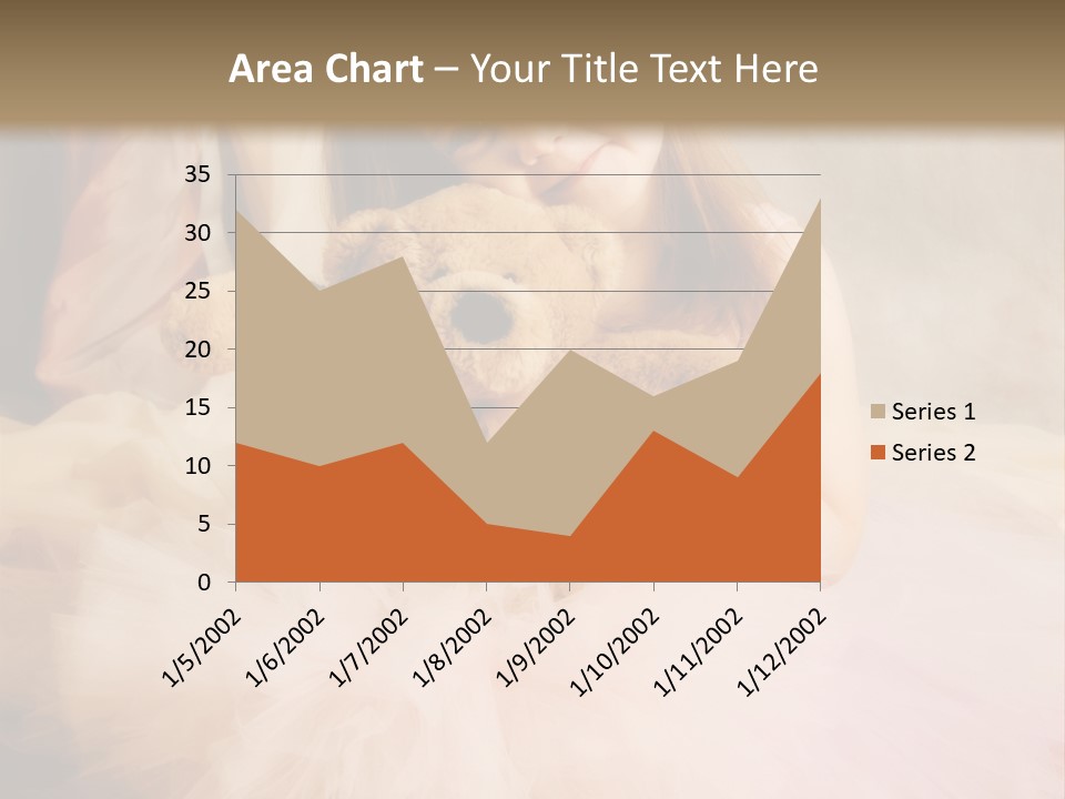 Love Princess Baby PowerPoint Template