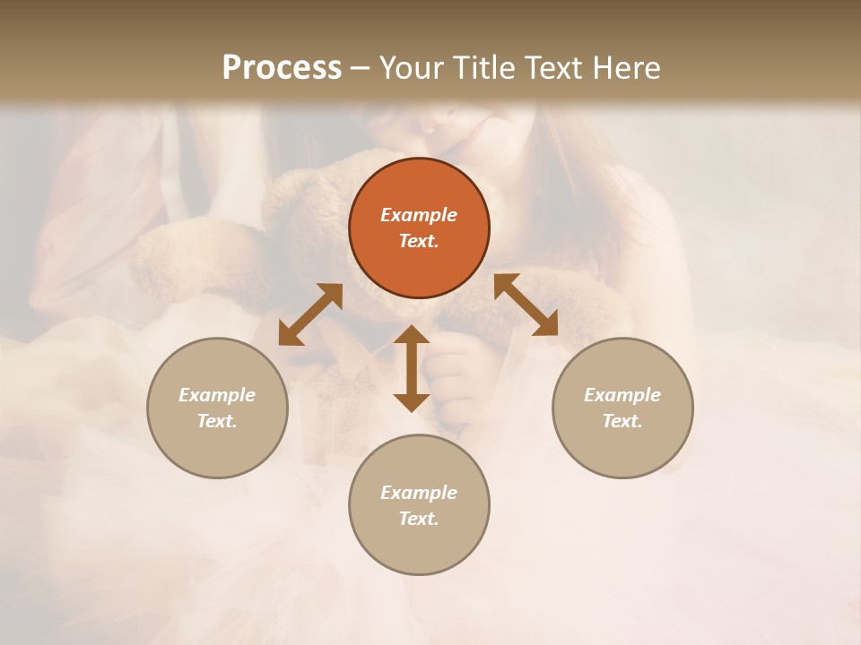 Love Princess Baby PowerPoint Template