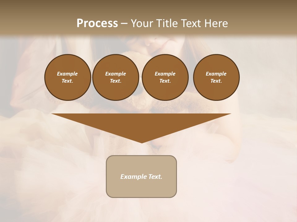 Love Princess Baby PowerPoint Template